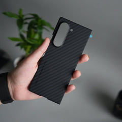 Galaxy Z Fold 5 Carbon Fiber Slim Case | Ultra-Thin Lightweight Protective Cover