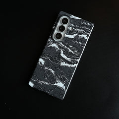 Artistic Wave Print Case for Galaxy Z Fold 8 Ultra | MagSafe Slim Case