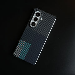 Carbon Fiber Texture Design Hard Pc for Galaxy Z Fold 8 Ultra with Magsafe | CornerGreen