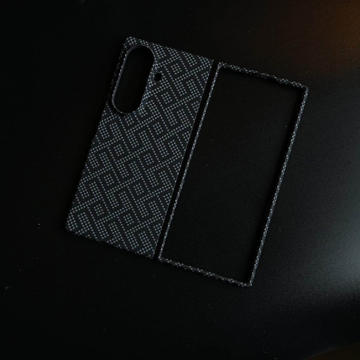 Pixel Geometric Pattern MagSafe Case for Galaxy Z Fold 8 Ultra | Protective Cover