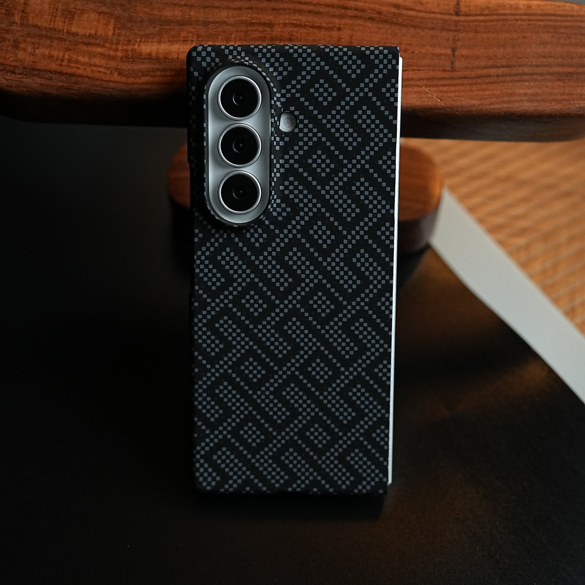 Pixel Geometric Pattern MagSafe Case for Galaxy Z Fold 8 Ultra | Protective Cover