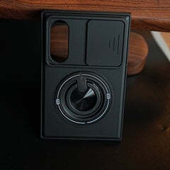 Sliding Camera Shield Case for Galaxy Z Fold 8 | Rotating Ring Stand