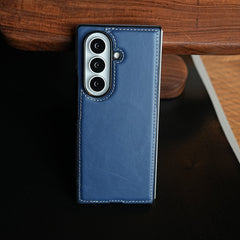 Edge Stitched Leather Texture Case for Galaxy Z Fold 8 Ultra | Magnetic Case