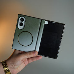 Gradient Magnetic Case for Galaxy Z Fold 8 | Hinge Protection & Built-In Front Glass