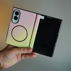 Gradient Magnetic Case for Galaxy Z Fold 8 | Hinge Protection & Built-In Front Glass