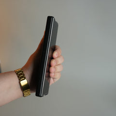 Leather Texture Magnetic Case for Galaxy Z Fold 8 Ultra | Hinge Protection and Metal Camera Guard