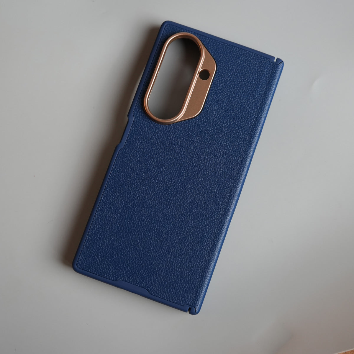 Leather Texture Magnetic Case for Galaxy Z Fold 8 Ultra | Hinge Protection and Metal Camera Guard