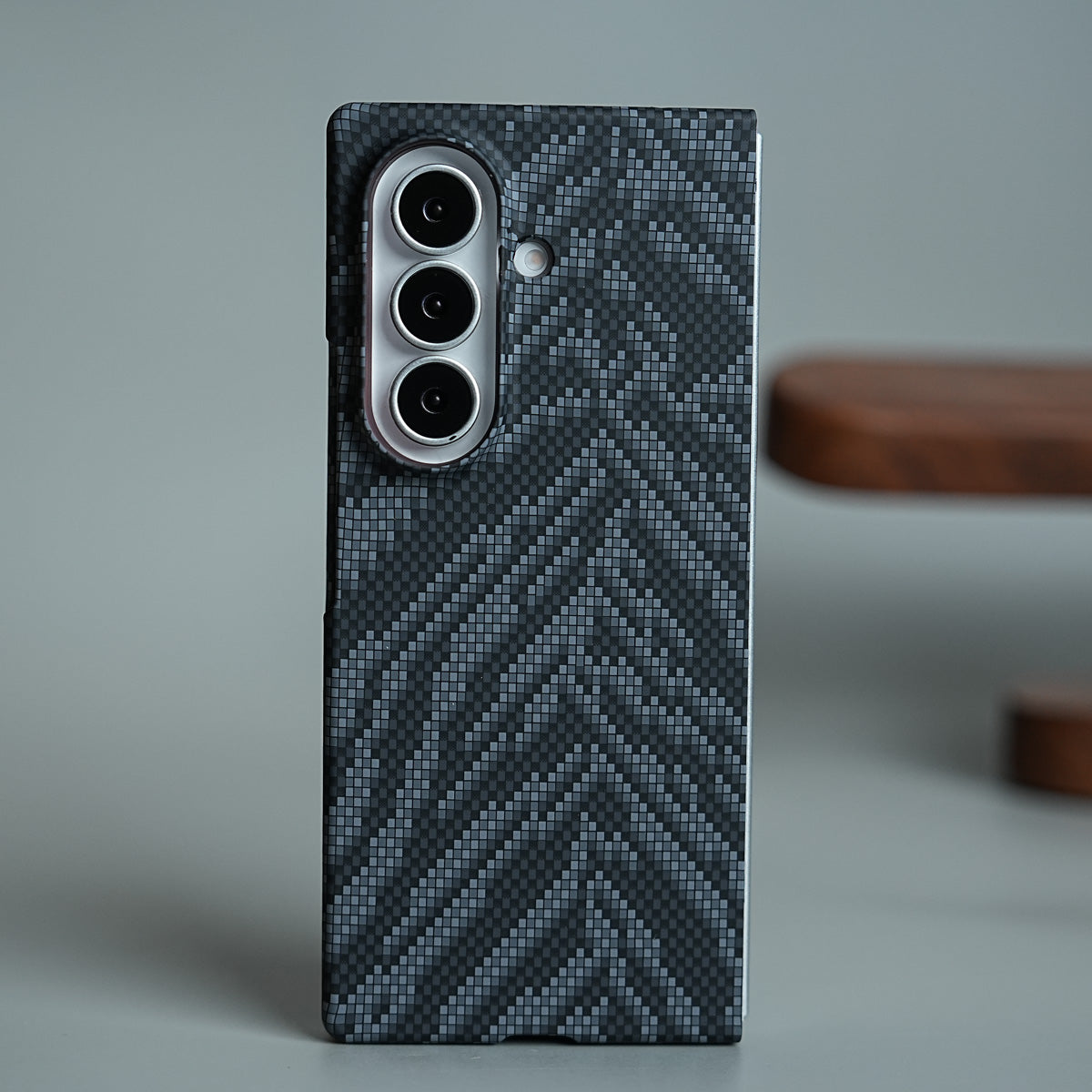 Geometric Pixel Pattern Magnetic Case for Galaxy Z Fold 8 Ultra | Slim Protective Cover