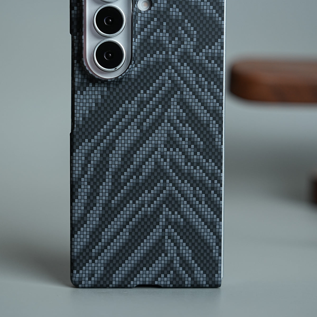 Geometric Pixel Pattern Magnetic Case for Galaxy Z Fold 8 Ultra | Slim Protective Cover