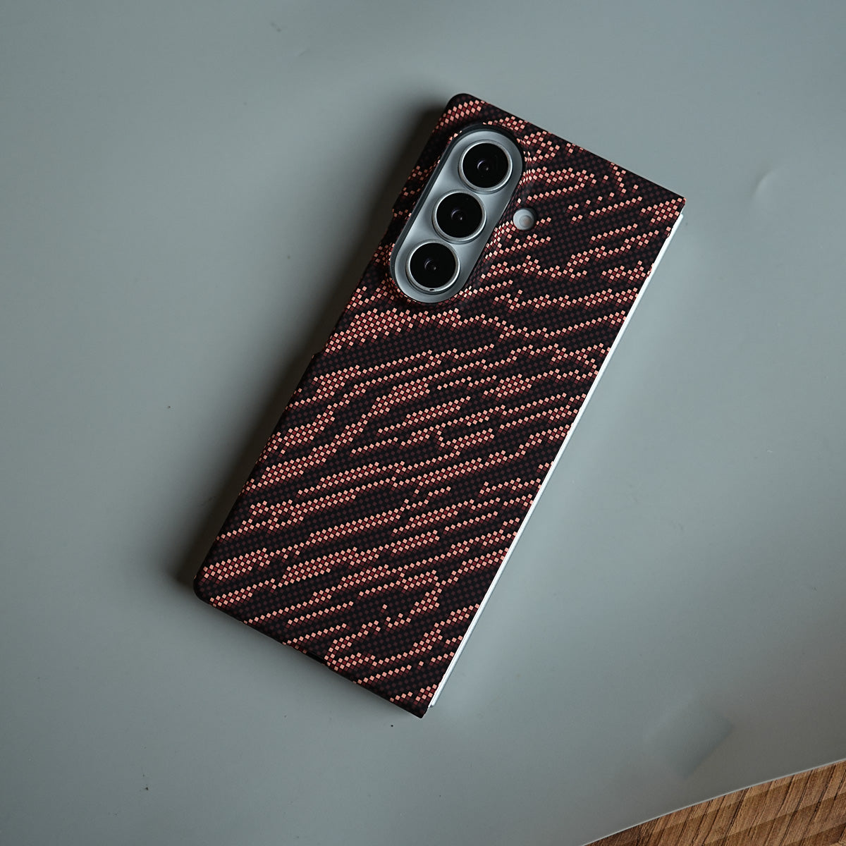 Geometric Pixel Pattern Magnetic Case for Galaxy Z Fold 8 Ultra | Slim Protective Cover