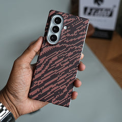 Geometric Pixel Pattern Magnetic Case for Galaxy Z Fold 8 Ultra | Slim Protective Cover