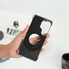 FRATO Aeroflex Metal Galaxy S26 Ultra Premium Leather Aluminium Metal Snap On Rotating Stand case