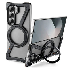 Z Shape Aluminium Metal Rotating Kickstand Case for Samsung Galaxy Z Fold 7