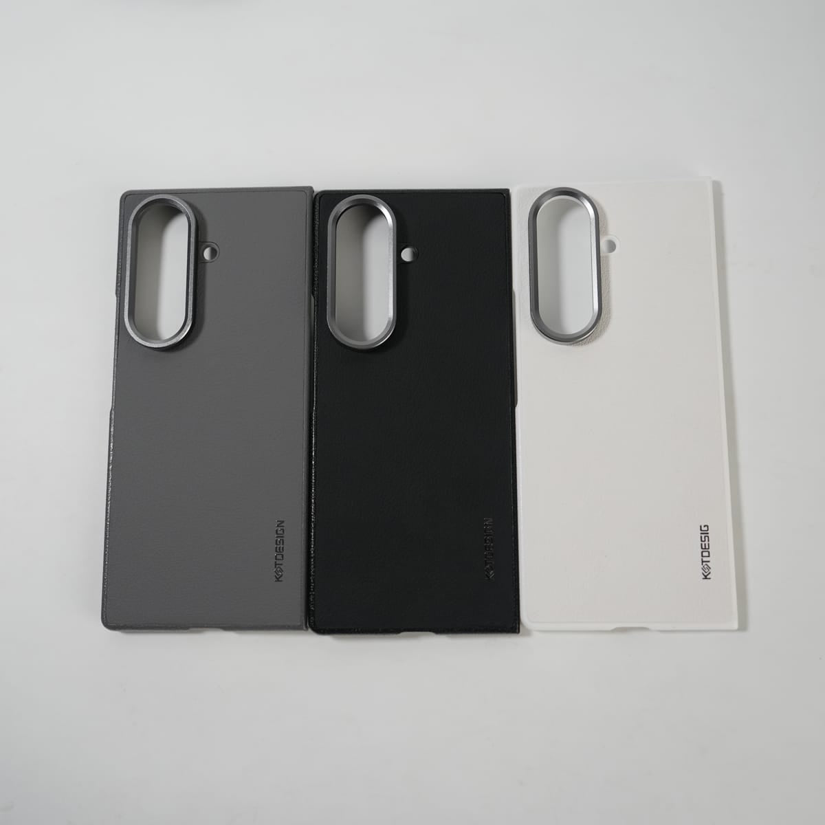 FRATO Fold 7 Collection Galaxy Z Fold 7 Leather Texture Front & Back Protective Case