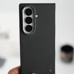 FRATO Fold 7 Collection Galaxy Z Fold 7 Leather Texture Front & Back Protective Case