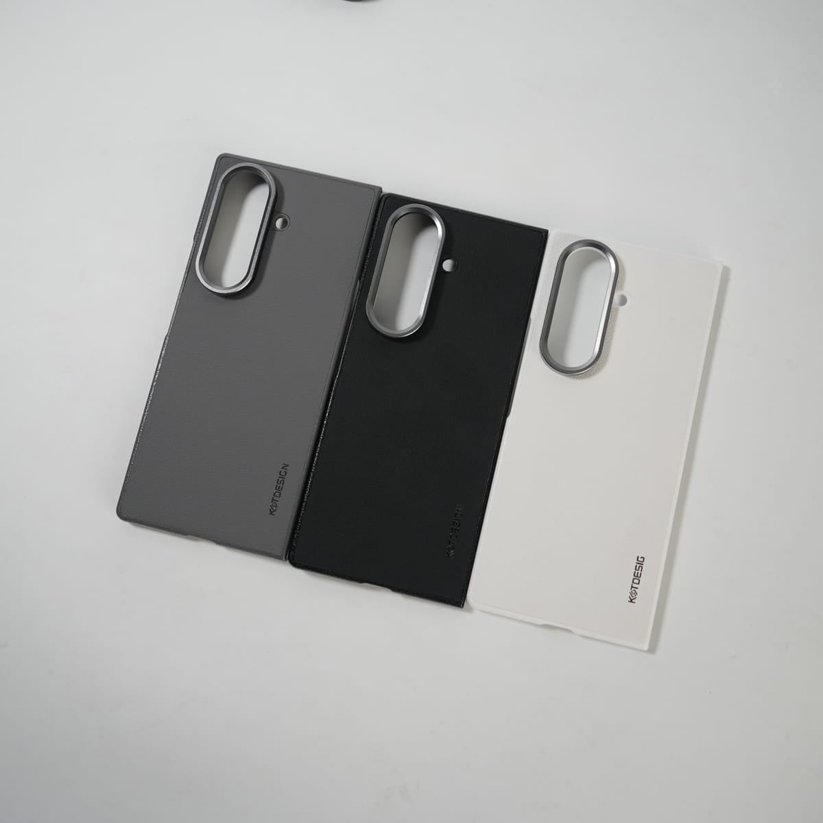 FRATO Fold 7 Collection Galaxy Z Fold 7 Leather Texture Front & Back Protective Case