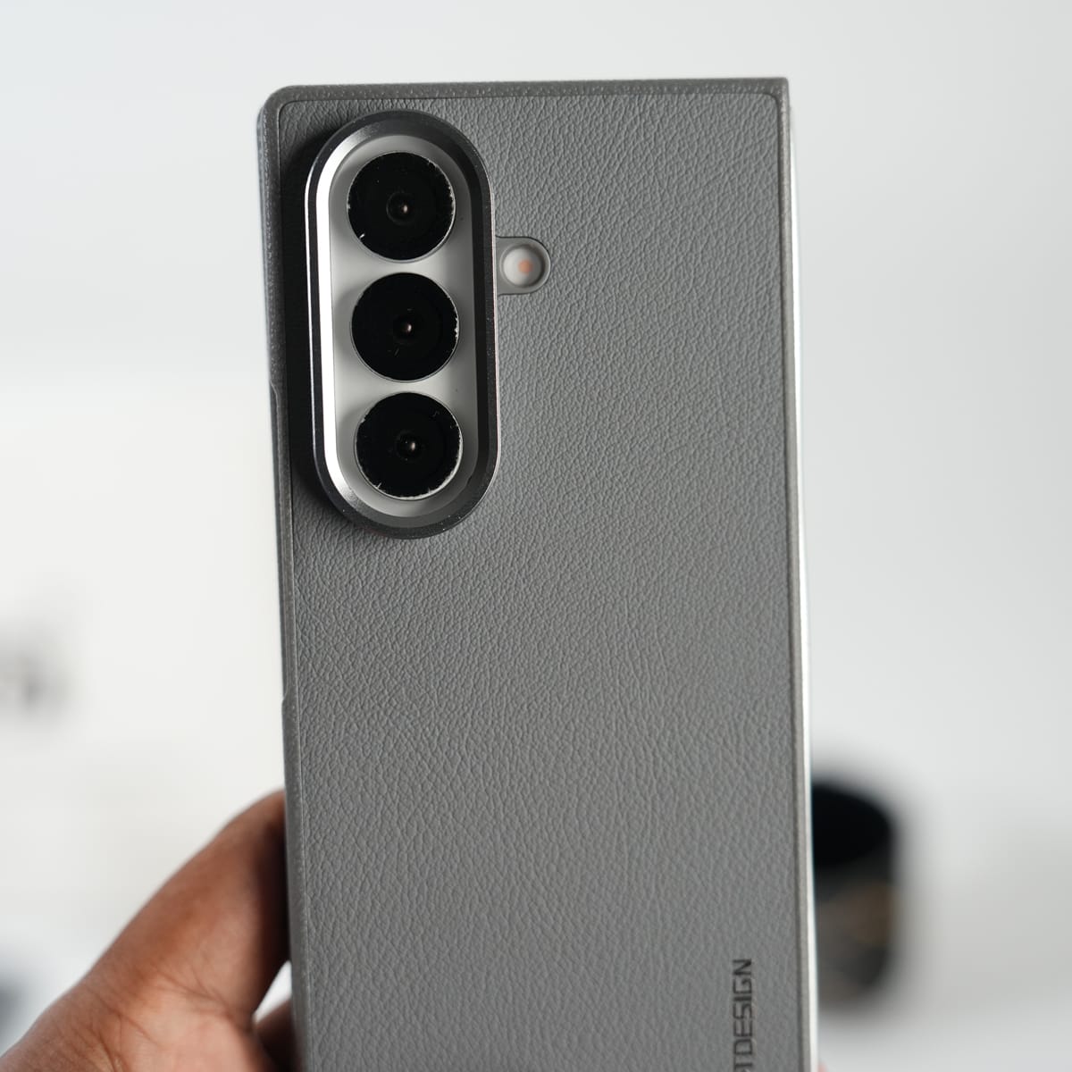 FRATO Fold 7 Collection Galaxy Z Fold 7 Leather Texture Front & Back Protective Case