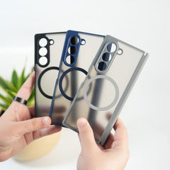 FRATO Fold 7 Collection Galaxy Z Fold 7 Magnetic Frosted Armor Case