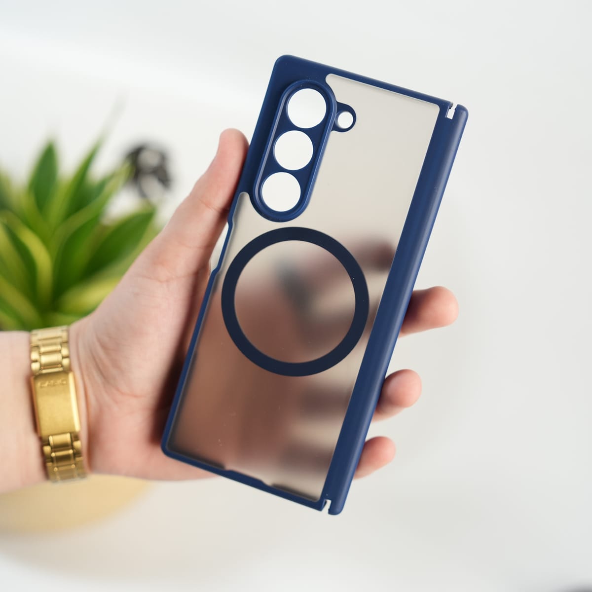 FRATO Fold 7 Collection Galaxy Z Fold 7 Magnetic Frosted Armor Case