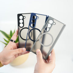 FRATO Fold 7 Collection Galaxy Z Fold 7 Magnetic Frosted Armor Case
