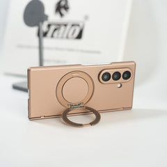 FRATO Fold 7 Collection Galaxy Z Fold 7 Matte MagSafe Case with 360° Rotating Stand & Hinge Protection