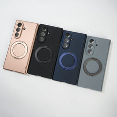 FRATO Fold 7 Collection Galaxy Z Fold 7 Matte MagSafe Case with 360° Rotating Stand & Hinge Protection