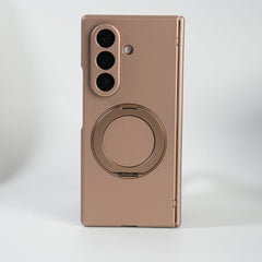 FRATO Fold 7 Collection Galaxy Z Fold 7 Matte MagSafe Case with 360° Rotating Stand & Hinge Protection