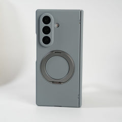 FRATO Fold 7 Collection Galaxy Z Fold 7 Matte MagSafe Case with 360° Rotating Stand & Hinge Protection