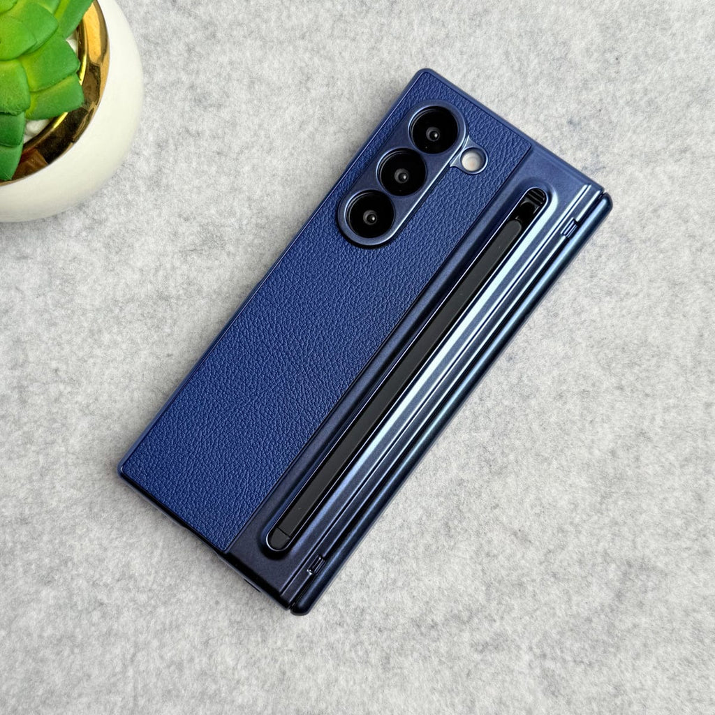 FRATO Fold 7 Collection Samsung Galaxy Z Fold 7 Chrome Plating front Glass Protection Hinge Case Folding Cover