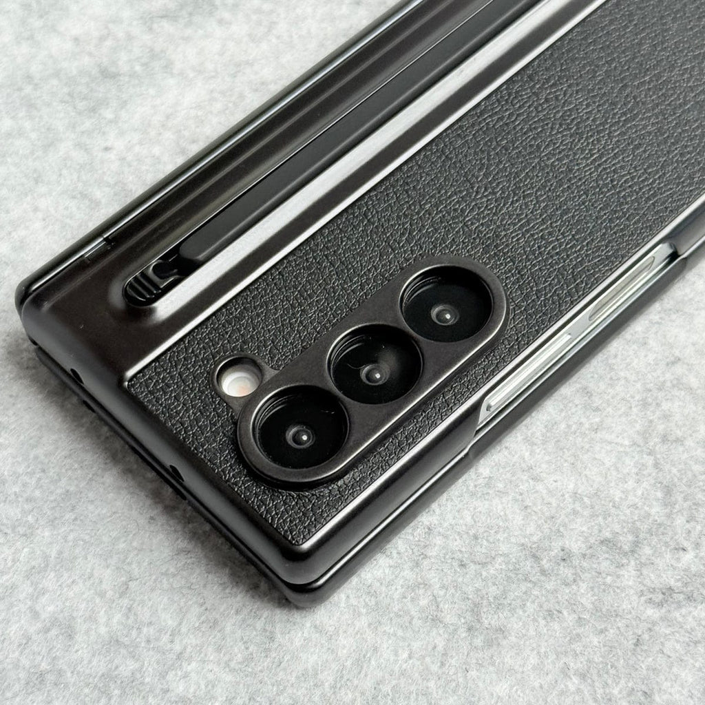 FRATO Fold 7 Collection Samsung Galaxy Z Fold 7 Chrome Plating front Glass Protection Hinge Case Folding Cover