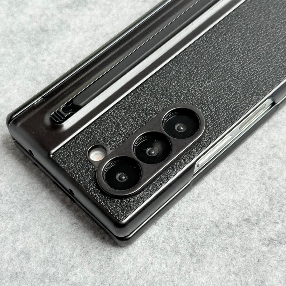 FRATO Fold 7 Collection Samsung Galaxy Z Fold 7 Chrome Plating front Glass Protection Hinge Case Folding Cover