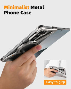 Z Shape Aluminium Metal Rotating Kickstand Case for Samsung Galaxy Z Fold 7