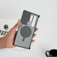 FRATO Galaxy Ultra Series Galaxy Ultra Series Premium Metallic Aeroflex Aluminium Stitch Leather Case