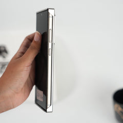 FRATO Galaxy Ultra Series Galaxy Ultra Series Premium Metallic Aeroflex Aluminium Stitch Leather Case