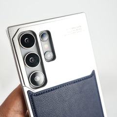 FRATO Galaxy Ultra Series Galaxy Ultra Series Premium Metallic Aeroflex Aluminium Stitch Leather Case