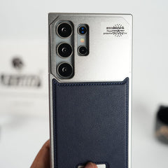FRATO Galaxy Ultra Series Galaxy Ultra Series Premium Metallic Aeroflex Aluminium Stitch Leather Case