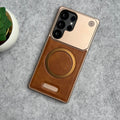 Galaxy S26 Ultra Cover Frameless PU Leather Case