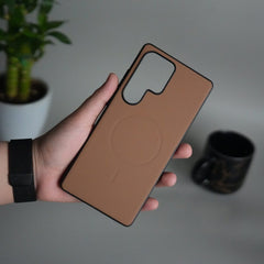 FRATO Samsung S25U Galaxy S25 Ultra Magnetic Case | Soft-Touch Shockproof Slim Cover with MagSafe Ring