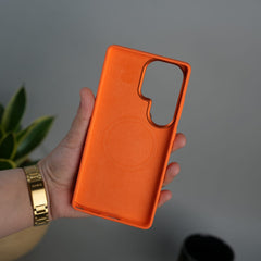 FRATO Samsung S25U Galaxy S25 Ultra Silk Silicone MagSafe Case | Soft Touch | Slim & Shockproof Cover
