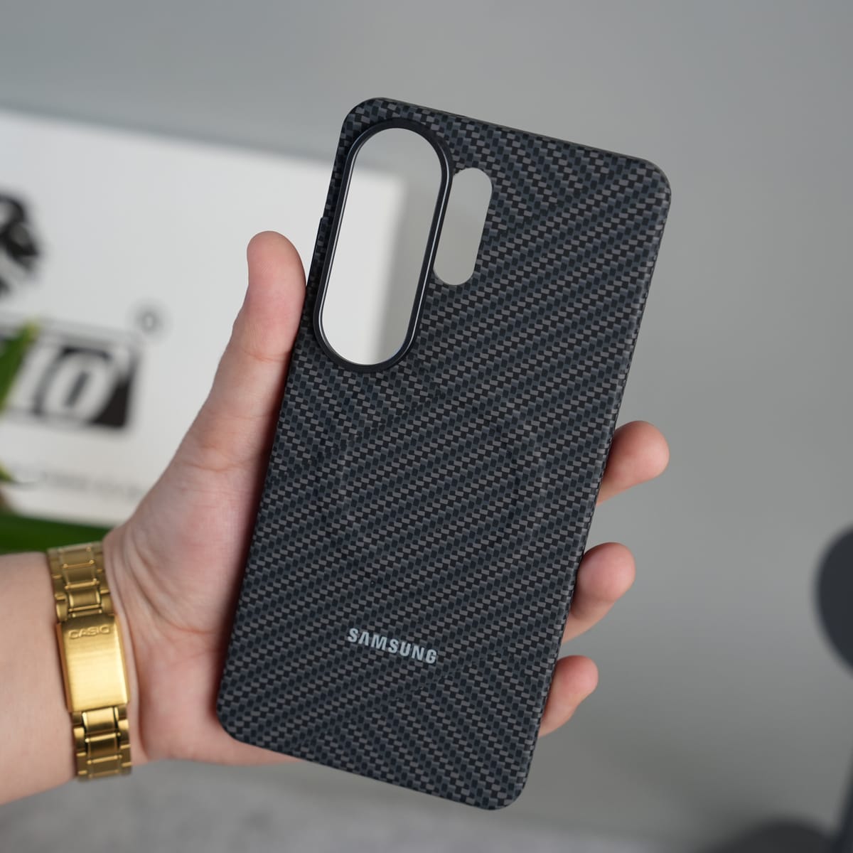 FRATO Samsung S25U Samsung Galaxy S25 Ultra Premium Woven Design Case