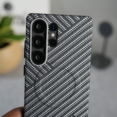 FRATO Samsung S25U Samsung Galaxy S25 Ultra Premium Woven Design Case