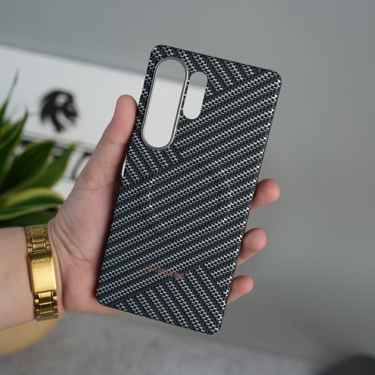 FRATO Samsung S25U Samsung Galaxy S25 Ultra Premium Woven Design Case