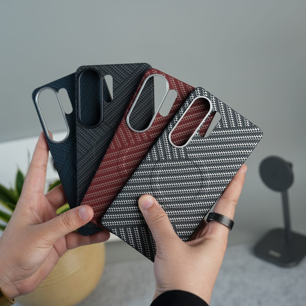 FRATO Samsung S25U Samsung Galaxy S25 Ultra Premium Woven Design Case