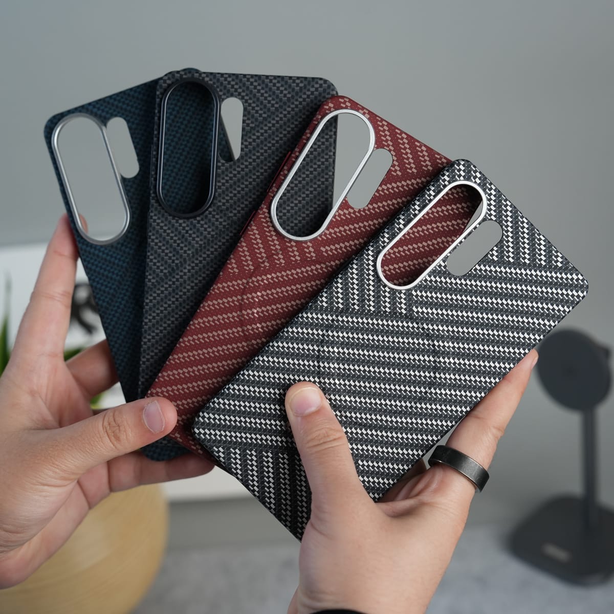 FRATO Samsung S25U Samsung Galaxy S25 Ultra Premium Woven Design Case