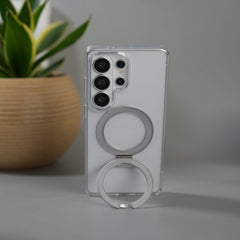 FRATO Samsung S26 Ultra Galaxy S26 Ultra Crystal Clear Kickstand Case | Invisible Power