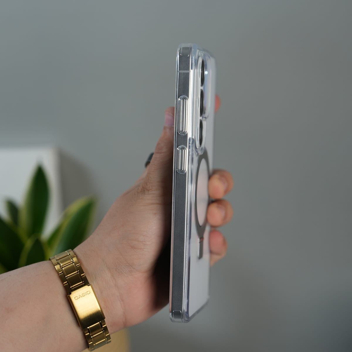 FRATO Samsung S26 Ultra Galaxy S26 Ultra Crystal Clear Kickstand Case | Invisible Power
