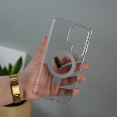 FRATO Samsung S26 Ultra Galaxy S26 Ultra Crystal Clear Kickstand Case | Invisible Power