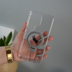 FRATO Samsung S26 Ultra Galaxy S26 Ultra Crystal Clear Kickstand Case | Invisible Power