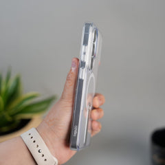 FRATO Samsung S26 Ultra Galaxy S26 Ultra FlexStand Clear MagSafe Kickstand Case | Slim Foldable Stand Transparent Cover
