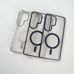 FRATO Samsung S26 Ultra Galaxy S26 Ultra Frosted Magsafe Shell Chrome Case